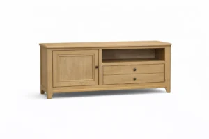 Meuble TV 1 porte + 1 Tiroir, 1 niche – VAUBAN