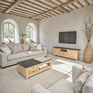 Table basse Dinette 1 tiroir – VAUBAN