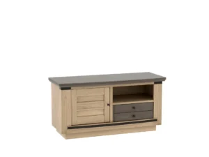 Meuble TV 1 porte + 1 Tiroir, 1 niche – MAGELLAN