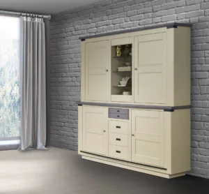 Vaisselier 3 portes L190 – MAGELLAN